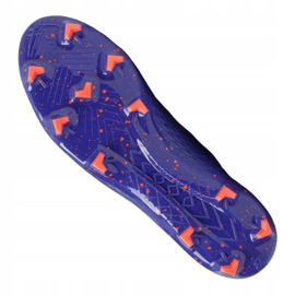 Botas de futebol New Balance Furon v6 Pro Fg CO6 814070-60 multicolorido roxo 2