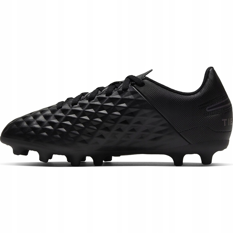Chuteiras Nike Tiempo Legend 8 Club FG / MG Junior AT5881 010 preto preto 1