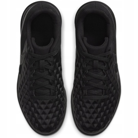 Chuteiras Nike Tiempo Legend 8 Club Ic Junior AT5882 010 preto preto 1