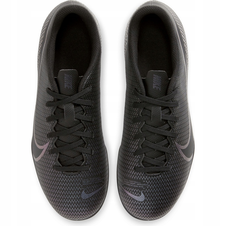 Chuteiras Nike Mercurial Vapor 13 Club FG / MG Junior AT8161 010 preto preto 1
