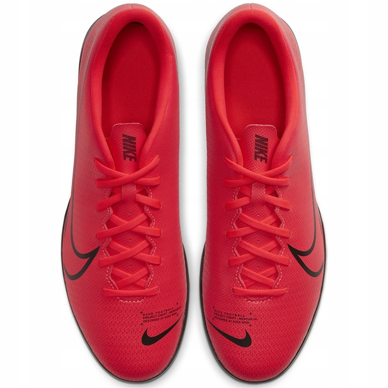 Chuteiras Nike Mercurial Vapor 13 Club Tf AT7999 606 vermelho vermelho 1