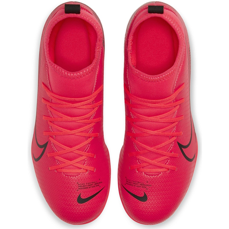 Chuteiras Nike Mercurial Superfly 7 Club FG / MG Junior AT8150 606 vermelho vermelho 1