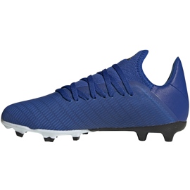 Chuteiras Adidas X 19.3 Fg Junior EG7152 azul azul 1