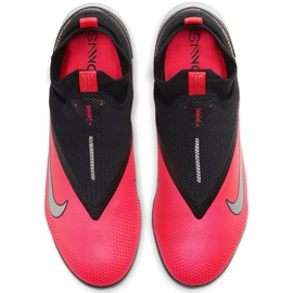 Chuteira Nike React Phantom Vsn 2 Pro Df Ic CD4170 606 vermelho preto vermelho 1