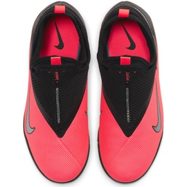 Chuteiras Nike Phantom Vsn 2 Academy Df Tf Junior CD4078 606 vermelho vermelho 1