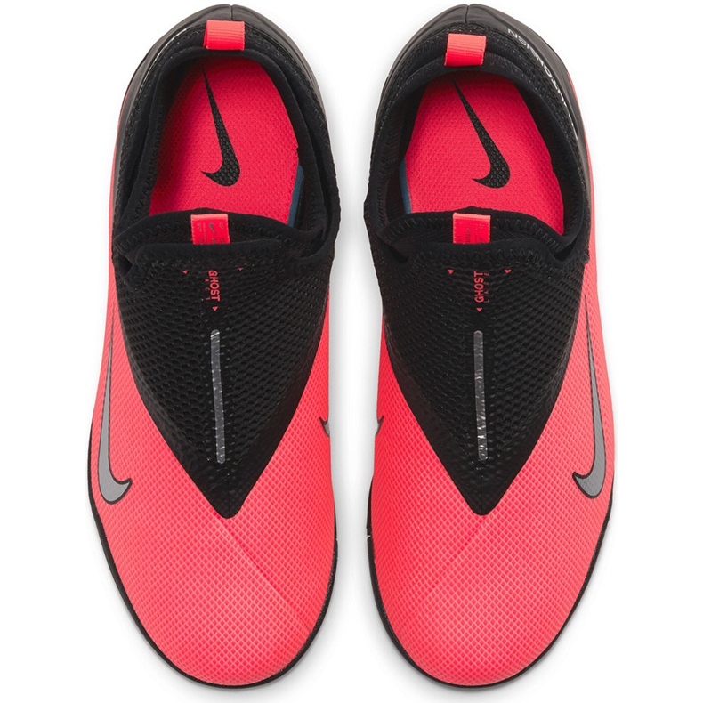 Chuteiras Nike Phantom Vsn 2 Academy Df Tf Junior CD4078 606 vermelho vermelho 1