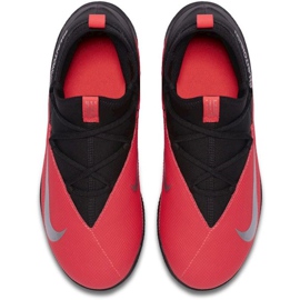 Chuteiras Nike Phantom Vsn 2 Club Df Ic Junior CD4072 606 vermelho preto 1