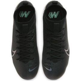 Chuteiras Nike Mercurial Superfly 7 Academy FG / MG Junior AT8120 010 preto preto 1