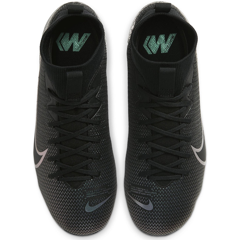 Chuteiras Nike Mercurial Superfly 7 Academy FG / MG Junior AT8120 010 preto preto 1