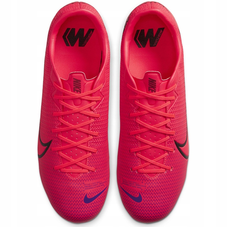 Chuteiras Nike Mercurial Vapor 13 Academy FG / MG AT5269 606 vermelho vermelho 1