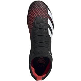 Adidas Predator 20.3 Em chuteiras EF2209 pretas e vermelhas multicolorido preto 1