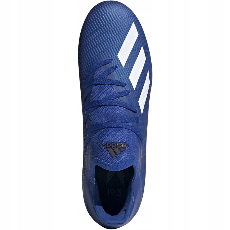 Botas de futebol adidas X 19.3 Fg blue EG7130 azul, branco azul 1