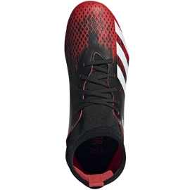 Chuteiras adidas Predator 20.3 Fg Jr pretas EF1930 multicolorido preto 1