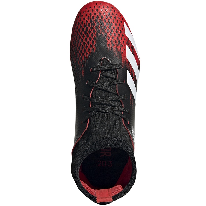 Chuteiras adidas Predator 20.3 Fg Jr pretas EF1930 multicolorido preto 1