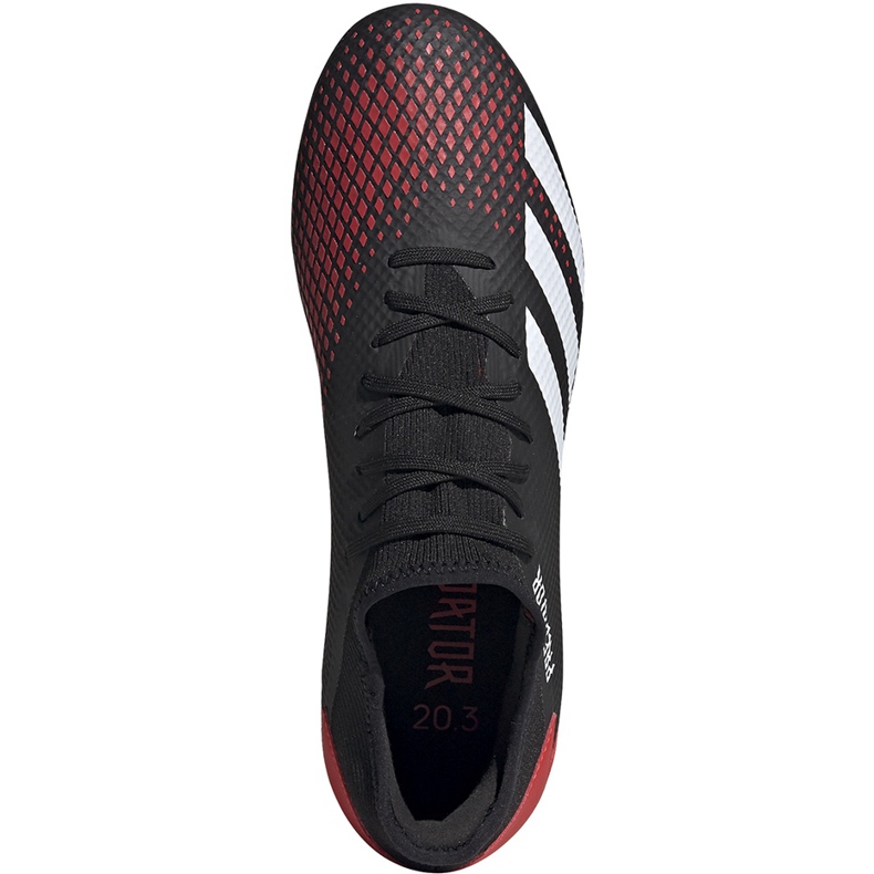 Chuteiras adidas Predator 20.3 L Fg pretas EE9556 multicolorido preto 1