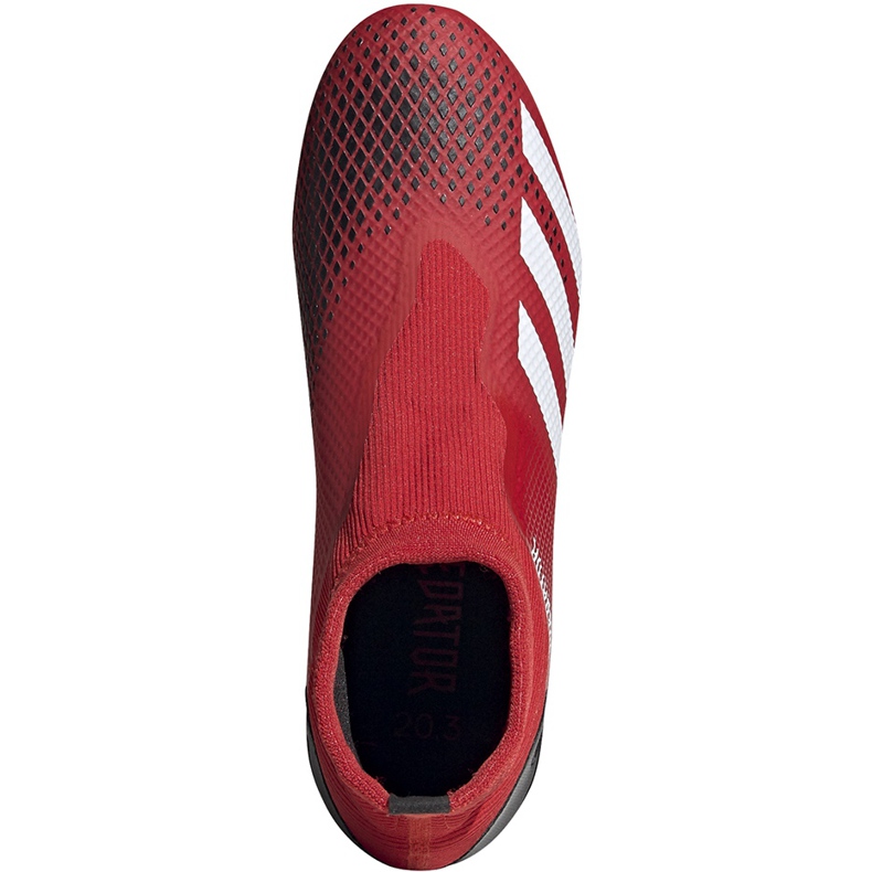 Chuteiras Adidas Predator 20.3 Ll Fg EE9554 vermelho vermelho 1