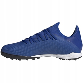 Chuteiras Adidas X 19.3 Tf EG7155 azul azul 1