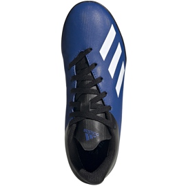 Chuteiras Adidas X 19.4 Tf Jr FV4662 azul azul 1
