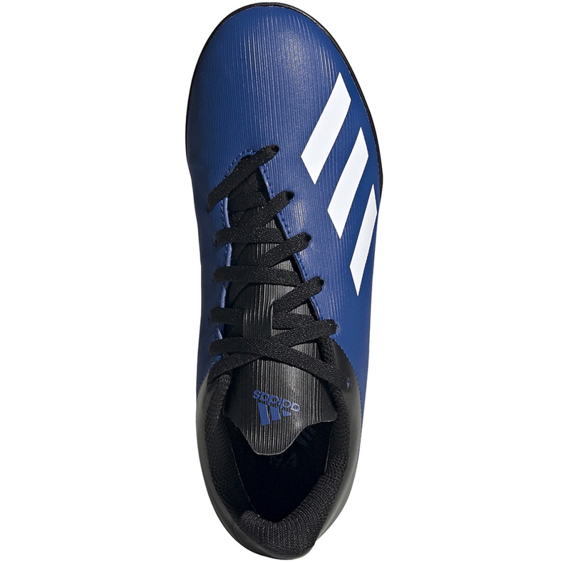 Chuteiras Adidas X 19.4 Tf Jr FV4662 azul azul 1