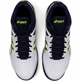 Asics Gel-Task Mt 2 1071A036 101 tênis masculinos para voleibol branco branco 1