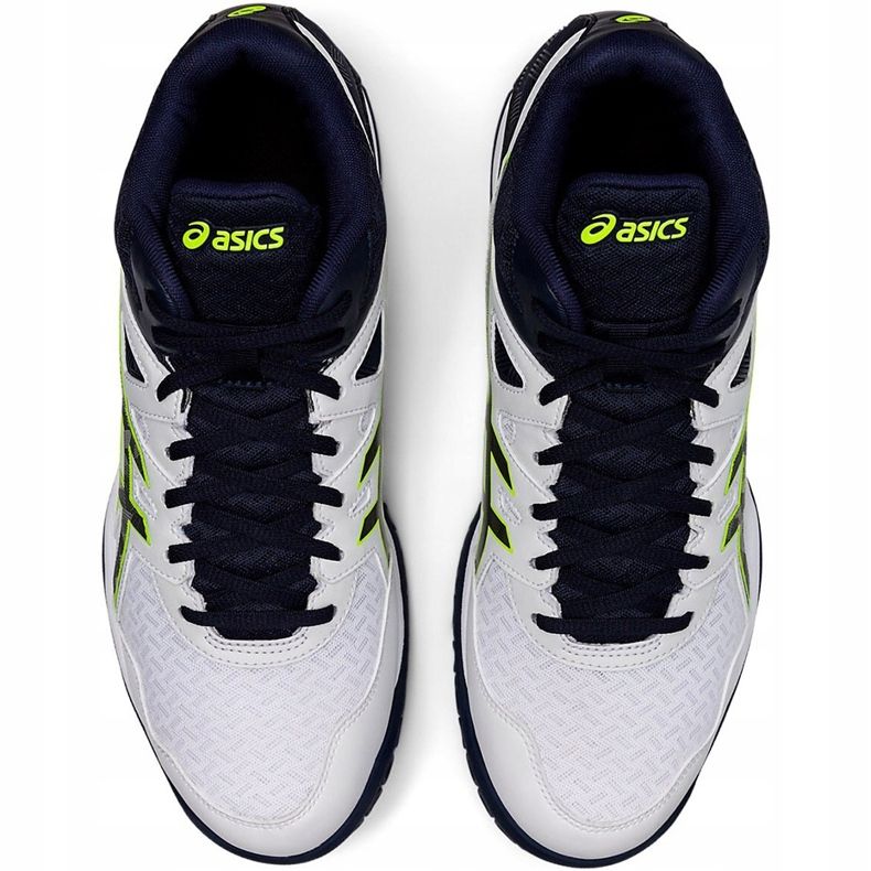 Asics Gel-Task Mt 2 1071A036 101 tênis masculinos para voleibol branco branco 1