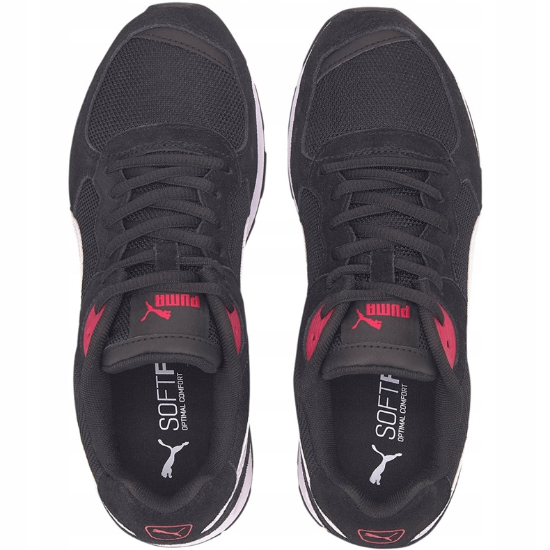 Sapatos Puma Vista preto-branco-vermelho 369365 12 1