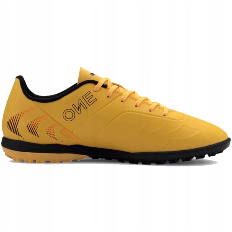 Chuteiras Puma One 20.4 Tt 105833 01 amarelo amarelo 1