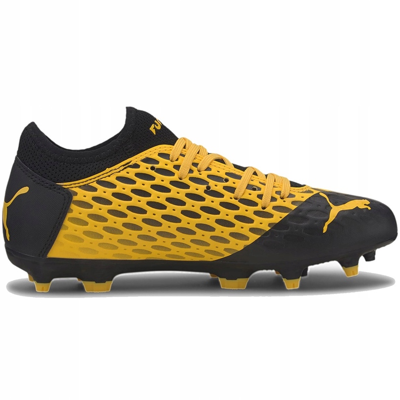 Puma Future 5.4 Fg Ag Junior 105810 03 chuteiras amarelo amarelo 1