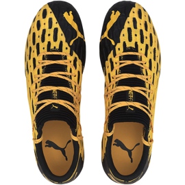 Chuteiras Puma Future 5.1 Netfit Low Fg Ag amarelo 105791 02 2