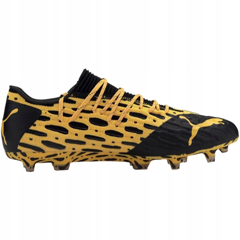 Chuteiras Puma Future 5.1 Netfit Low Fg Ag amarelo 105791 02 1
