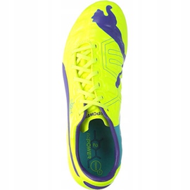 Botas de futebol Puma Evo Power 2 Fg amarelo-roxo 102945 04 1