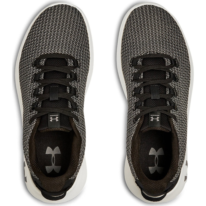 Under Armour W Ripple feminino sapatos cinza-preto 3021187 004 1