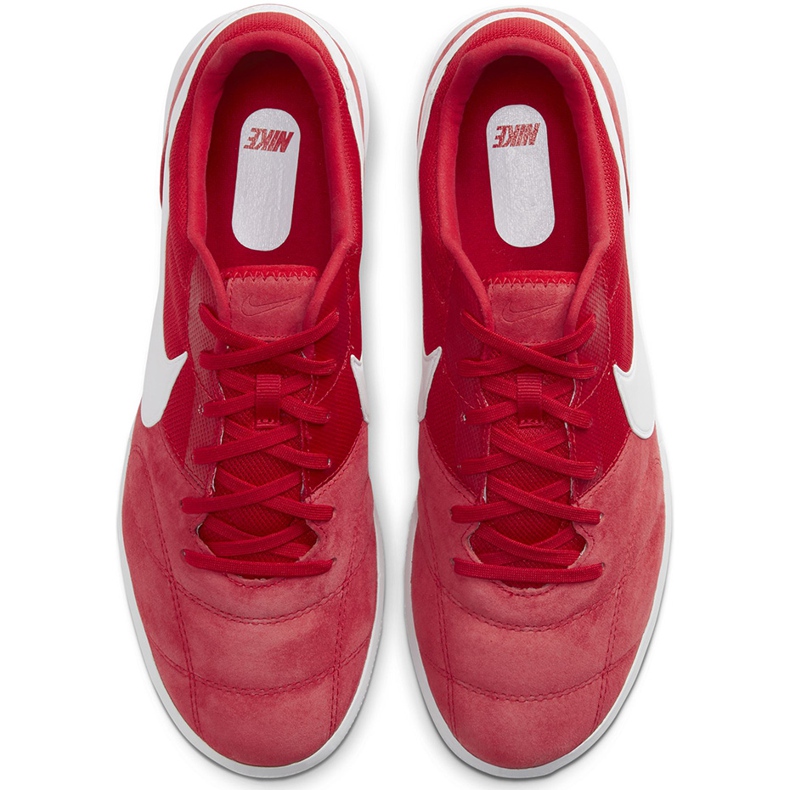 Chuteiras Nike Premier Ii Sala Ic vermelhas AV3153 611 preto vermelho 1