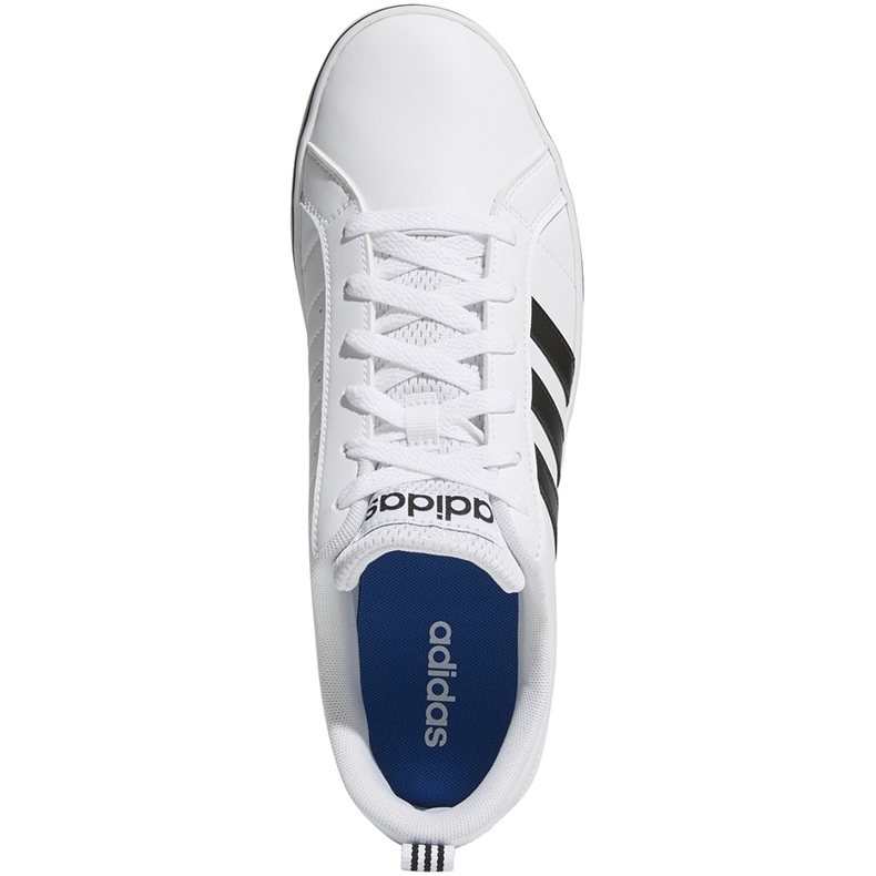 Sapatos masculinos Adidas Vs Pace branco e preto AW4594 1
