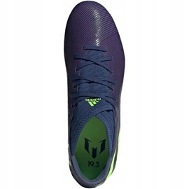 Chuteiras Adidas Nemeziz Messi 19.3 Fg EF1806 roxo azul-marinho 1