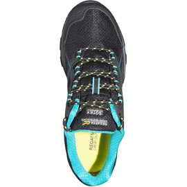 Calçados femininos Regatta Wms Kota Low preto e azul RWF489 41QF cinza 1