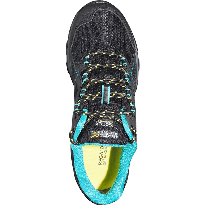 Calçados femininos Regatta Wms Kota Low preto e azul RWF489 41QF cinza 1