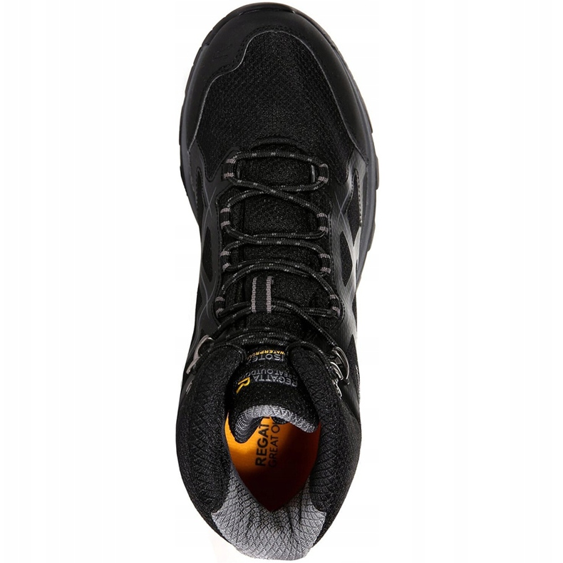 Sapatos masculinos Regatta Kota Mid pretos RMF490 9V8 1