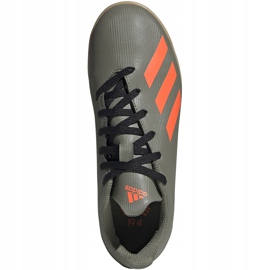 Chuteiras verdes adidas X 19.4 In Junior EF8379 1