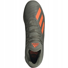 Adidas X 19.3 em chuteiras verdes EF8367 cinza cinza 1