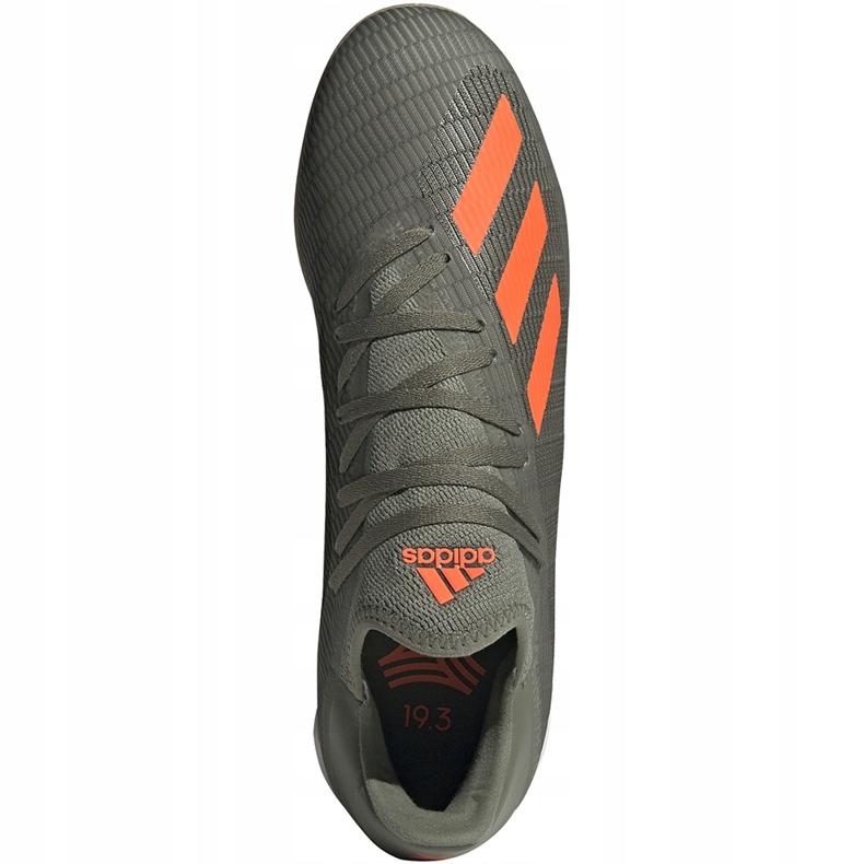 Adidas X 19.3 em chuteiras verdes EF8367 cinza cinza 1