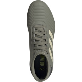 Chuteiras Adidas Predator 19.3 Fg Jr EF8215 cinza 1