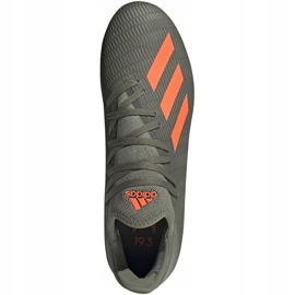 Chuteiras adidas X 19.3 Fg verdes EF8365 cinza 1