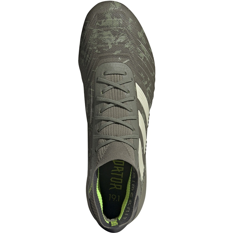 Chuteiras Adidas Predator 19.1 Fg EF8205 cinza cinza 1