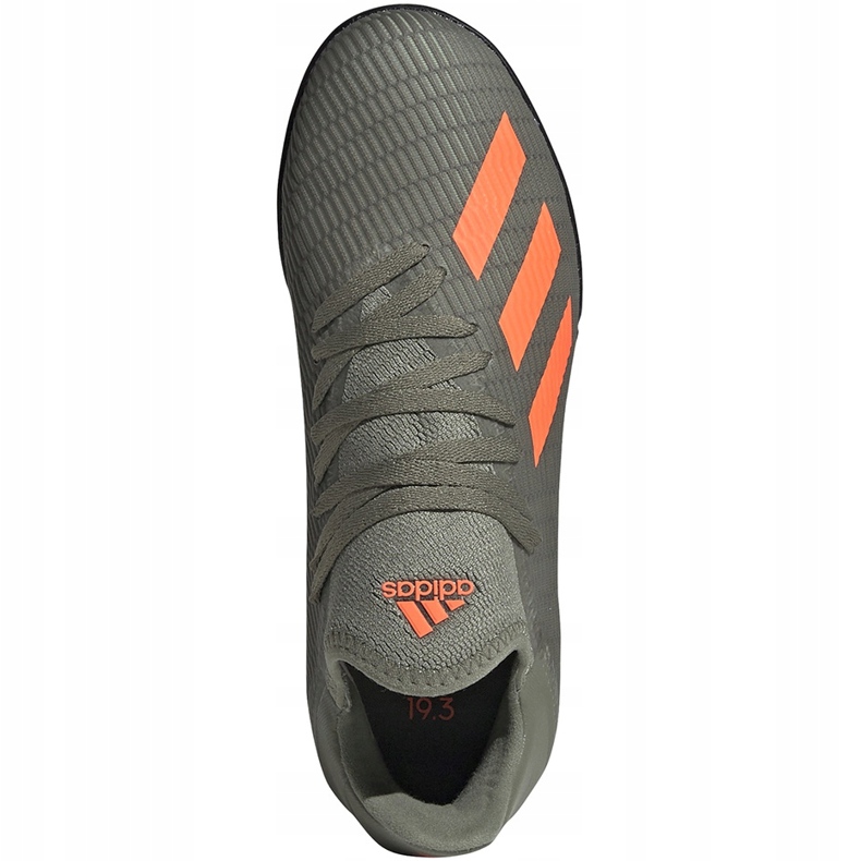 Chuteiras verdes adidas X 19.3 Tf Jr EF8375 1