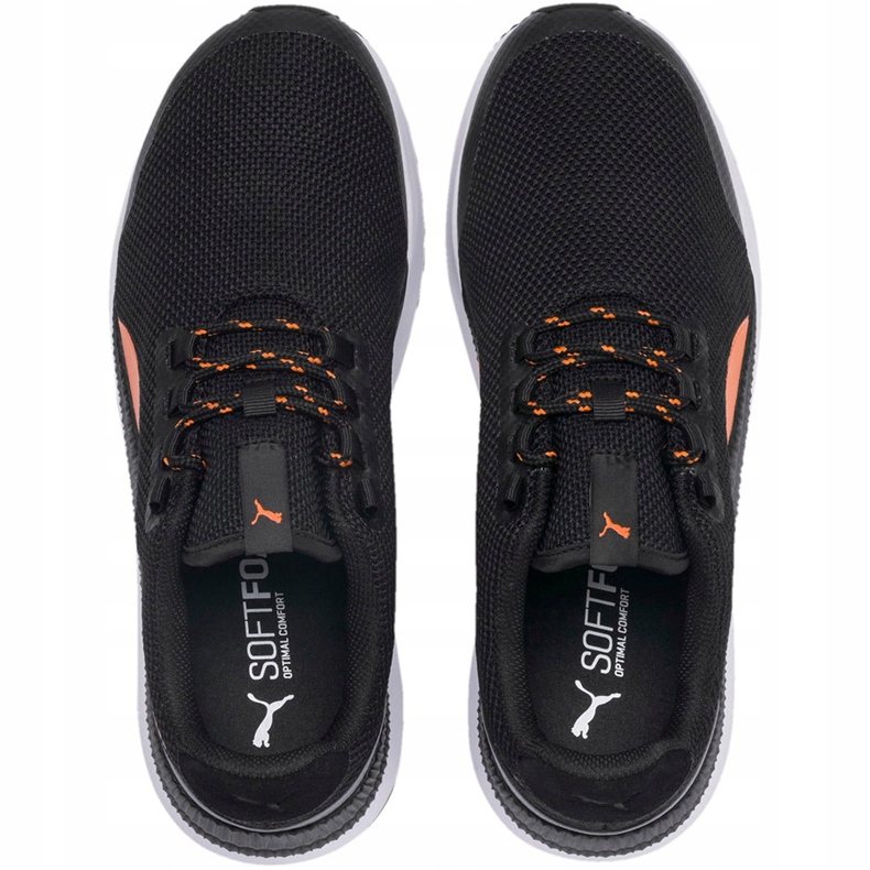 Sapatos masculinos Puma Pacer Next Fs Knit 2.0 pretos 370507 01 1