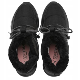 Sapatos femininos Bota de inverno Puma Adela preta 369862 01 preto 1