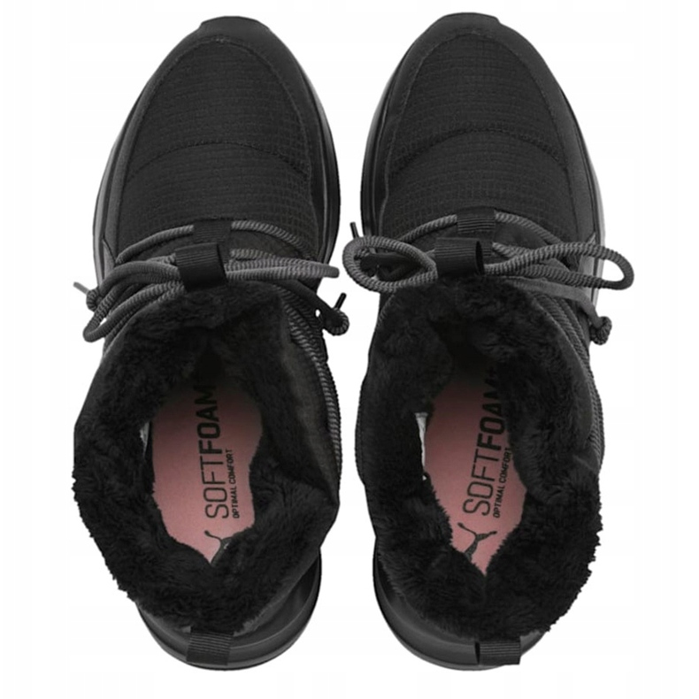 Sapatos femininos Bota de inverno Puma Adela preta 369862 01 preto 1