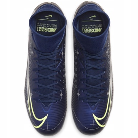 Chuteira Nike Mercurial Superfly 7 Academy Mds FG / MG BQ5427 401 azul azul 1