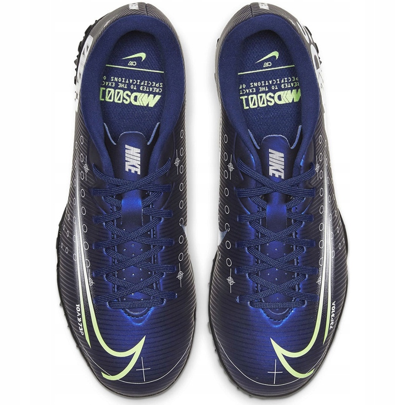 Chuteira Nike Mercurial Vapor 13 Academy Mds Tf CJ1306 401 azul marinho azul marinho 1